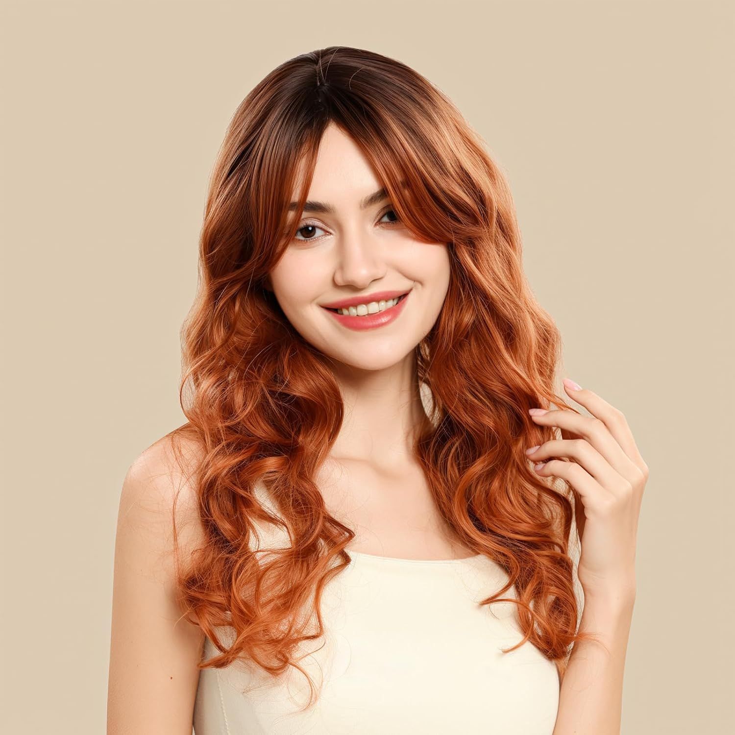 Wig Cap, Hair Net or Wigs, 30 CM Large Mesh Wig Cap or Long Hair or Women, Nylon Hair Net Non Slip or Halloween Rave Party Cosplay-Light Brown 2 PCS - Image 7