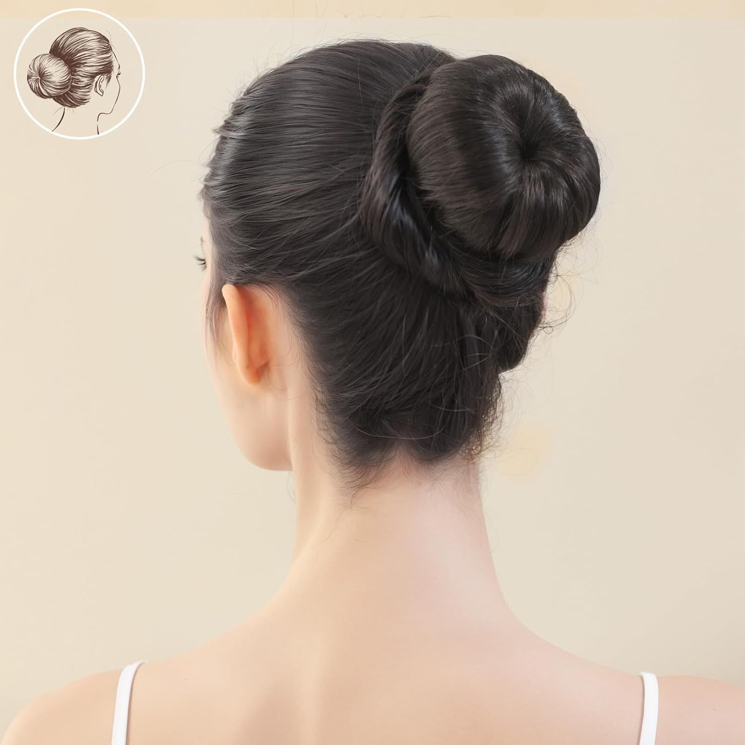 20PCS Spiral Hair Pins, Spin Pins Spiral Bobby Pins or Girls, Women and Kids, Non-Scratch Round Clip & Bun Twist, Stylish Bun Bobby Pins, Premium Spin Pins or Hair, Black - Image 6