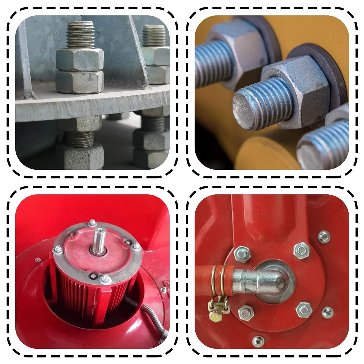 Biaungdo 30 Pcs M6x12mm Stainless Steel Flat Head Hex Socket Cap Bolts Screws Countersunk Connector Fastener - Image 7