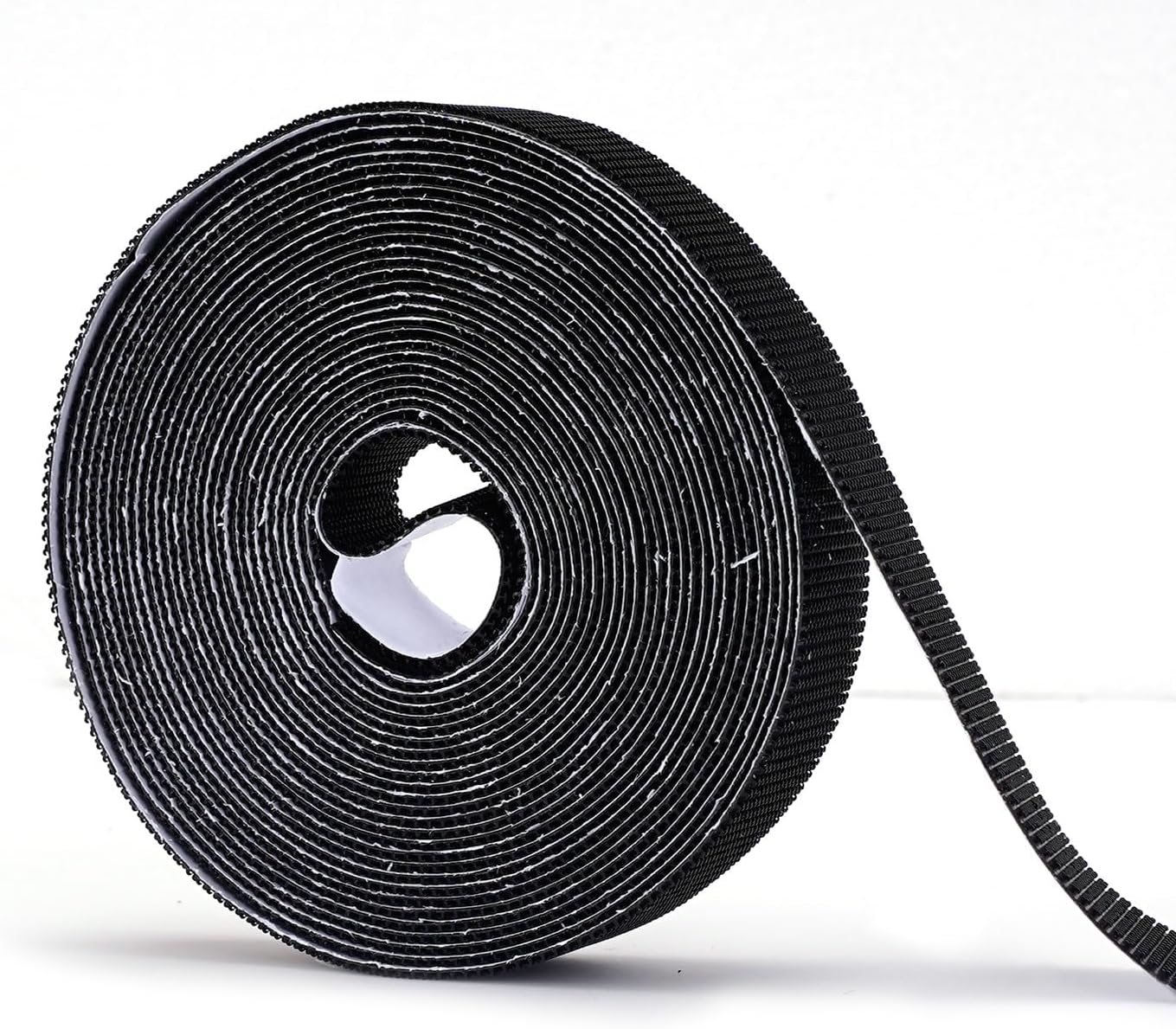 Stronger Adhesive Tape Hook Tape Self-Adhesive, Width 2cm, Length 600cm, Black, for Magnetic Screen Door Mesh Window Curtains - Image 1