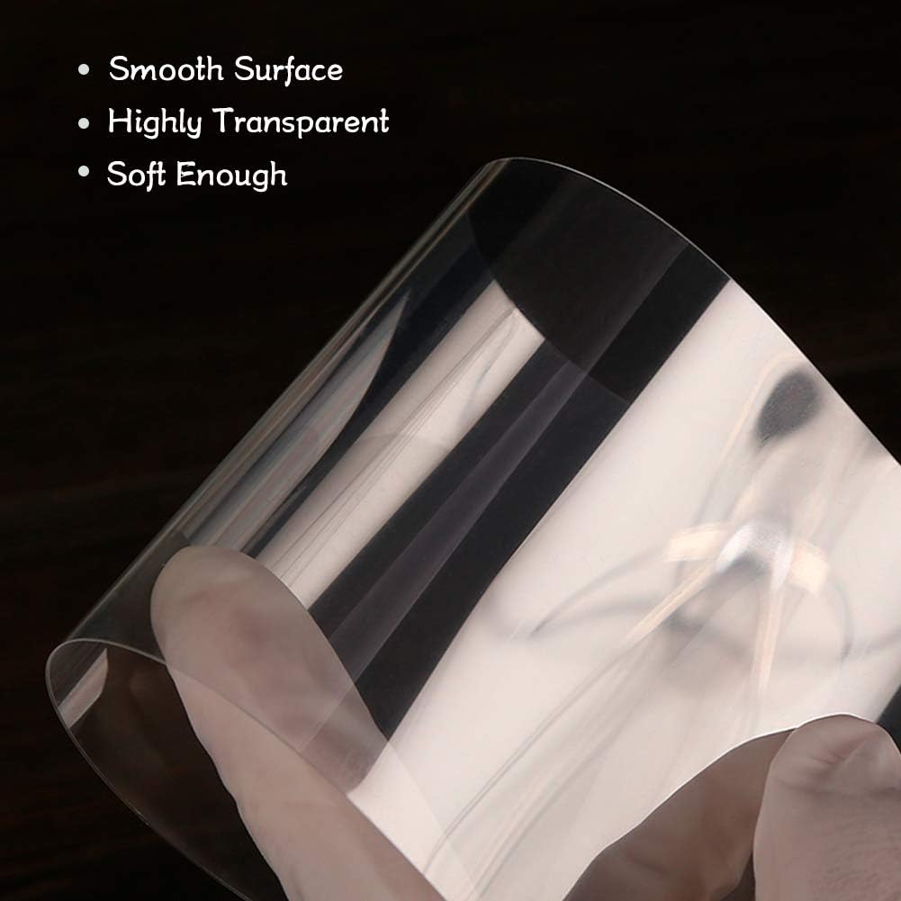 YQL Cake Collar 6 Inch,Acetate Cake Collar Roll DIY Acetate Sheet Baking Transparent Mousse Cake Sheets Surrounding Edge Clear Cake Strips for Baking Decorate Shaker Cards Making(6x394Inch) - Image 3