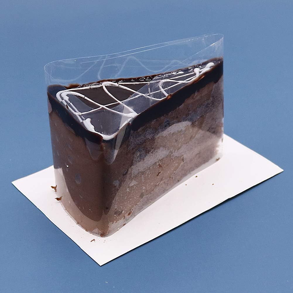 YQL Cake Collar 6 Inch,Acetate Cake Collar Roll DIY Acetate Sheet Baking Transparent Mousse Cake Sheets Surrounding Edge Clear Cake Strips for Baking Decorate Shaker Cards Making(6x394Inch) - Image 5