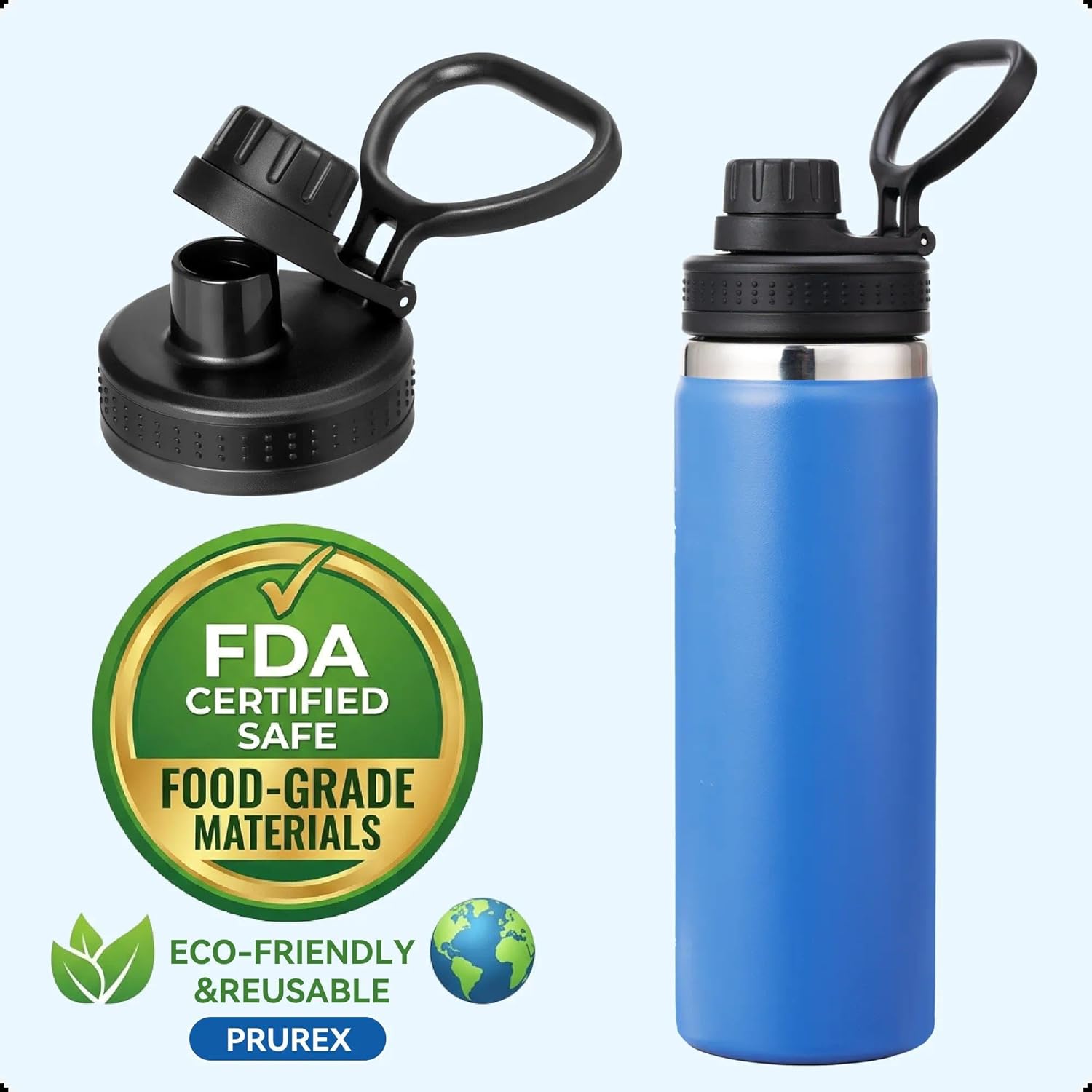 Replacement Spout Lid for Hydro Flask Wide Mouth Bottles (12/16/18/22/32/40/64oz) – 2.28