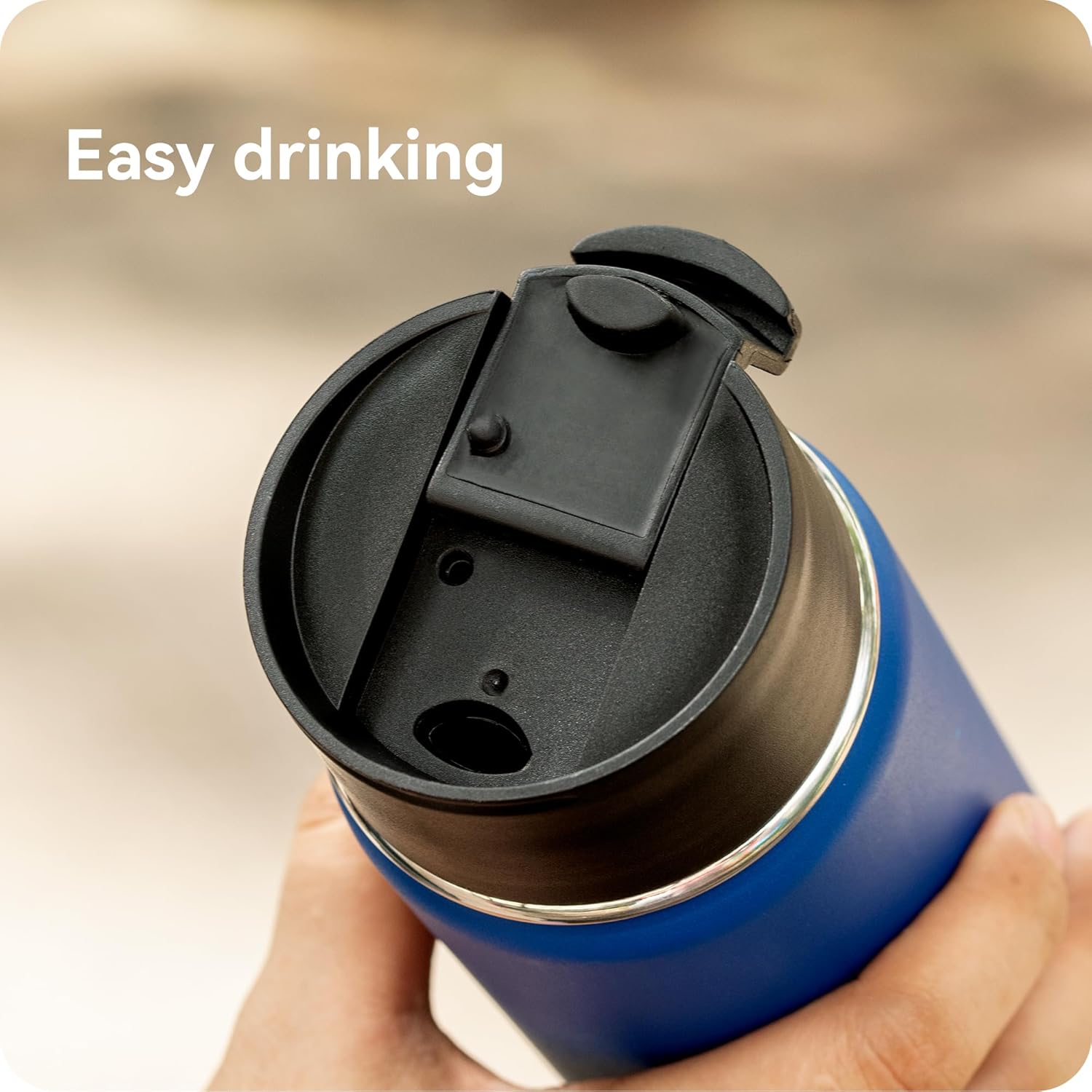Flip Lid for Hydro Flask 12 16 18 20 32 40 64 oz Wide Mouth Bottle,Replacement Lid for Hydroflask,Thermoflask,Iron Flask and More 2.28