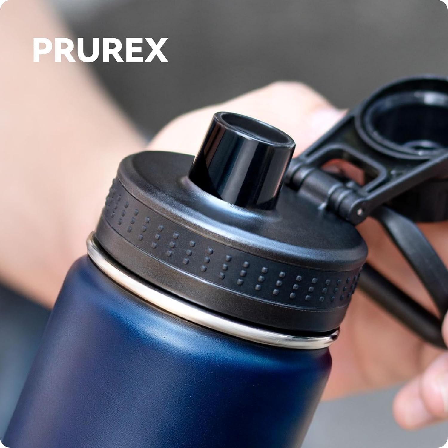 Spout Replacement Lid for Hydrapeak Wide Mouth14 26 32 40 50 Oz Bottles, Chug Lid with Ergonomic Handle, BPA - Free - Image 5