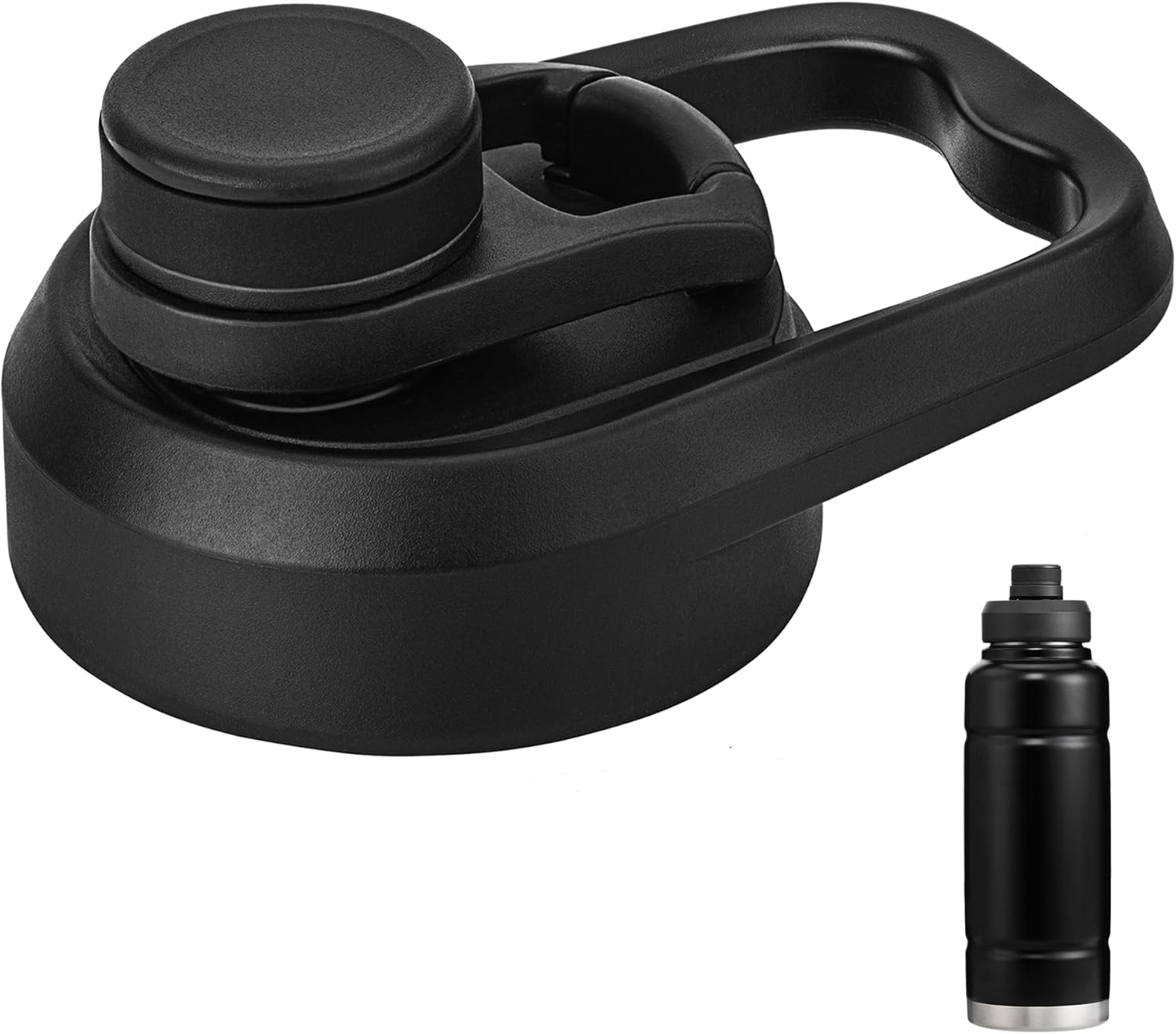 Replacement Lid for Bubba Water Bottle 24 32 40 OZ, Spout Lid with Ergonomic Handle for Bubba Trailblazer - Durable, BPA-Free & Leak-Proof - Image 1
