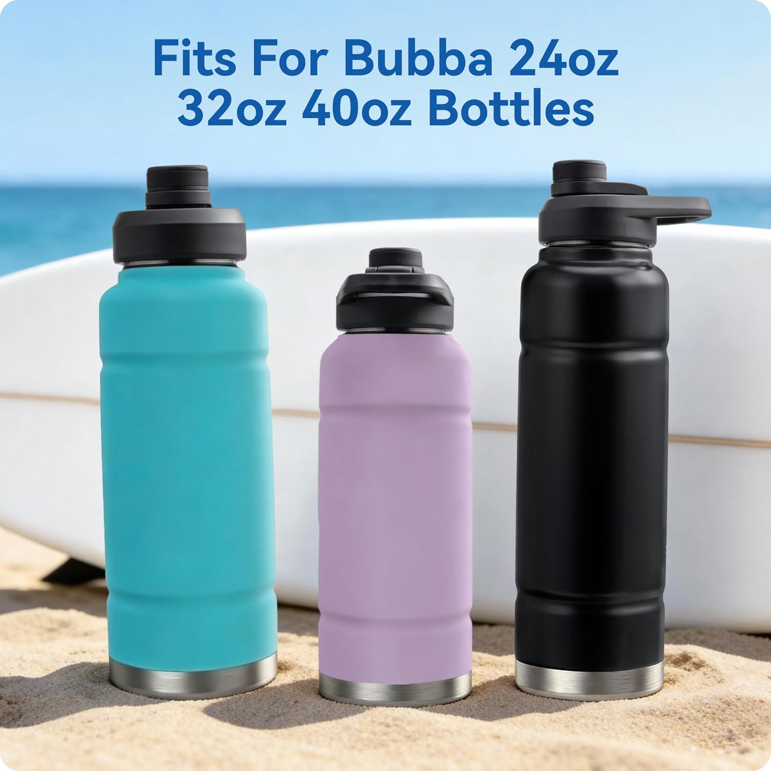 Replacement Lid for Bubba Water Bottle 24 32 40 OZ, Spout Lid with Ergonomic Handle for Bubba Trailblazer - Durable, BPA-Free & Leak-Proof - Image 4