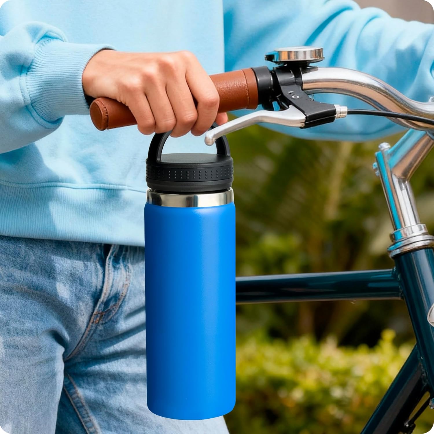 Lid for Hydro Flask12 16 18 20 32 40 64oz Wide Mouth Bottle, Replacement lid for Thermoflask,Iron Flask,Takeya and More 2.28