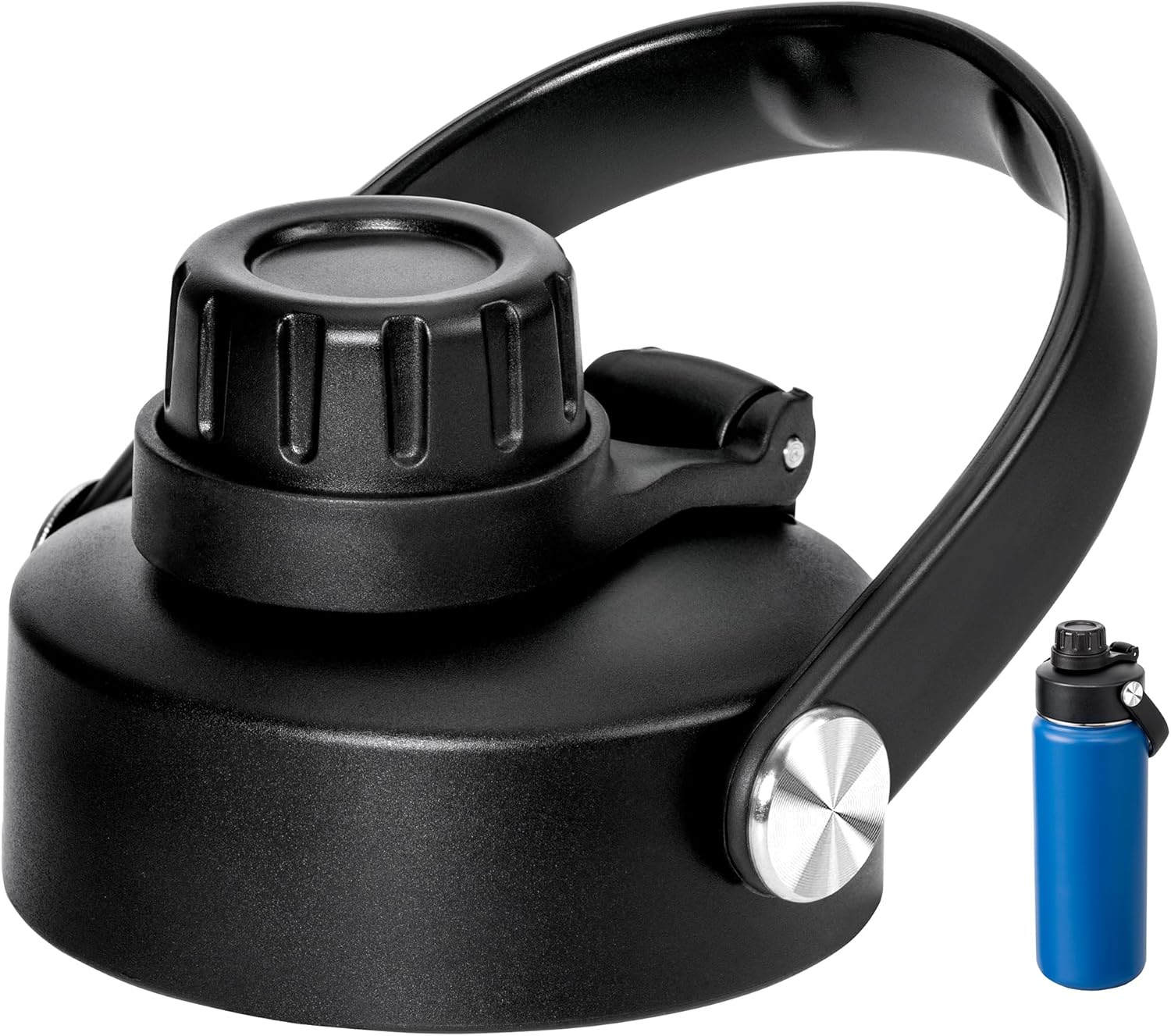 Replacement Spout Lid for Takeya Wide Mouth 18, 22, 24, 32, 40, 64oz, Water Bottle Lid with Carry Handle - Ideal for Gym & Sport - Image 1