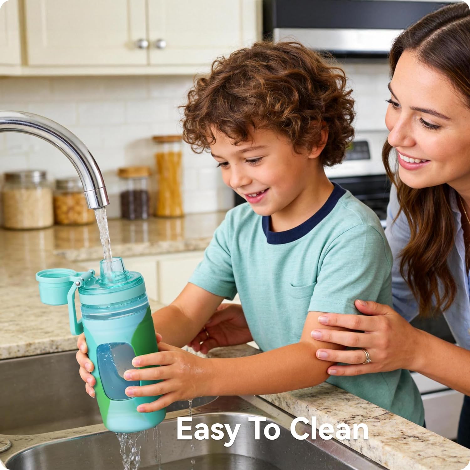 Replacement Spout Lid for Bubba Water Bottle 16 OZ, Portable Water Bottle Caps for Bubba Flo, BPA-Free & Leak-Proof - Image 3