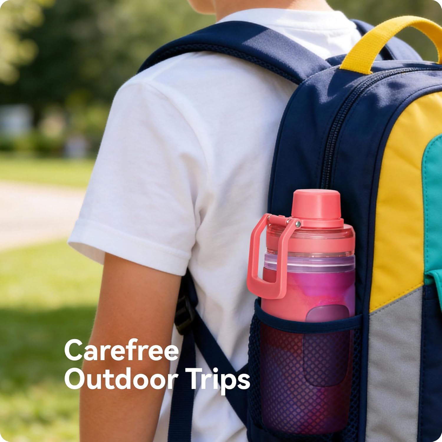 Replacement Spout Lid for Bubba Water Bottle 16 OZ, Portable Water Bottle Caps for Bubba Flo, BPA-Free & Leak-Proof - Image 6