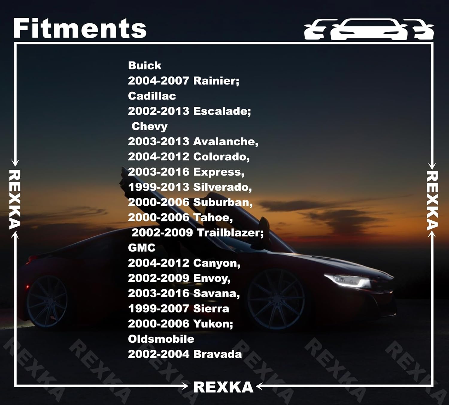 Rexka 15 Sets Silverado Bumper Clips Front Air Dam Deflector Retainer Clips Nut Grommet 15733971 15733970 Fits Chevy Trucks Suburban Tahoe Trailblazer GMC Canyon Savana Sierra Yukon Avalanche - Image 4