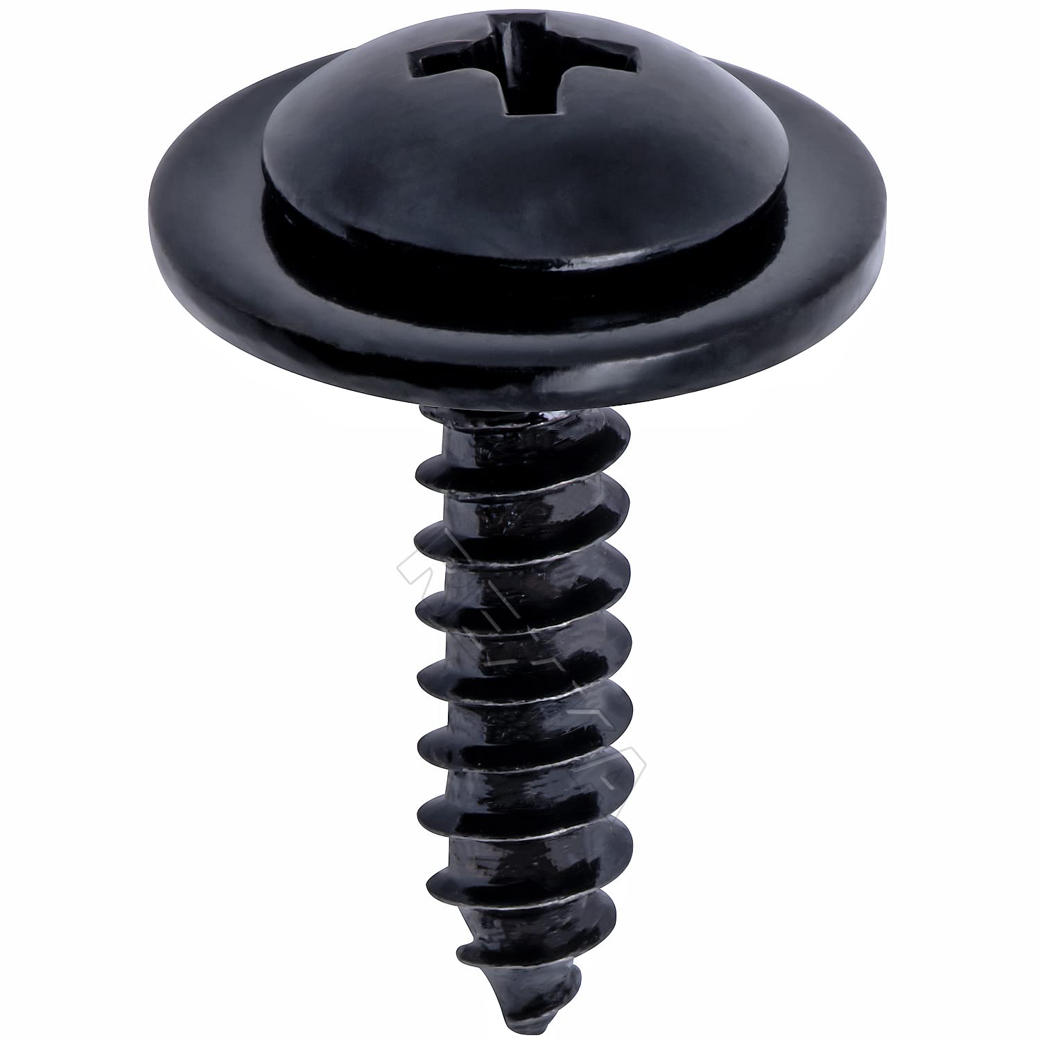 Rexka 50pcs Fender Liner Splash Shield Wheelhouse Liner Screw Phillips Truss Head Sems Compatible with Honda Acura BMW 90114-SE0-000 Accord ILX RDX TL TSX 90114SE0000 - Image 1