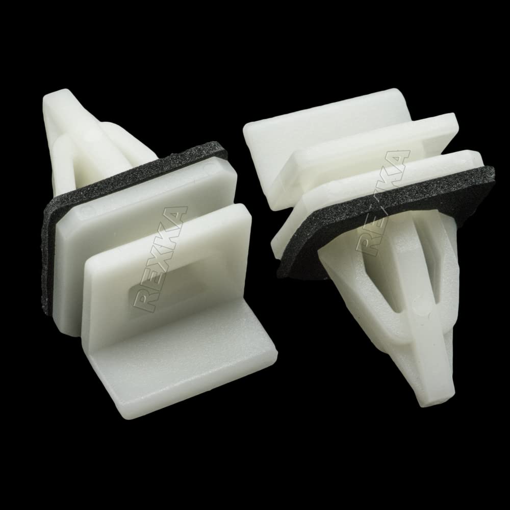 Rexka 20pcs Rocker Panel Moulding Clip for Honda Acura 91513-SM4-000 Accord, Civic, Civic Del Sol, Cr-v, Element, Odyssey, Pilot, Prelude, CL, Integra, Legend, MDX, RL, RSX, TL, TSX, Vigor - Image 7