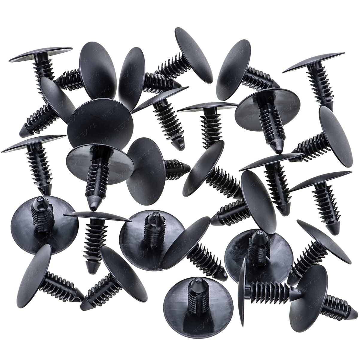 Rexka 30pcs Fender Liner Retainer Clips 6506293AA Compatible with Jeep Wrangler Grand Cherokee Commander Dodge RAM - Image 2