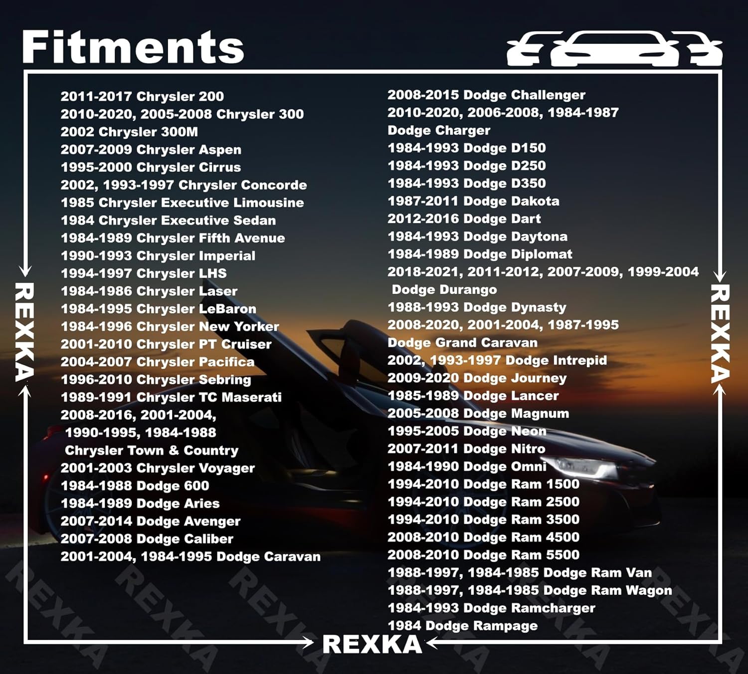 Rexka 30pcs Fender Bumper Shield Fender Liner Push Pin Retainer Clips 6030441 for Jeep Dodge Ram Chrysler - Image 5