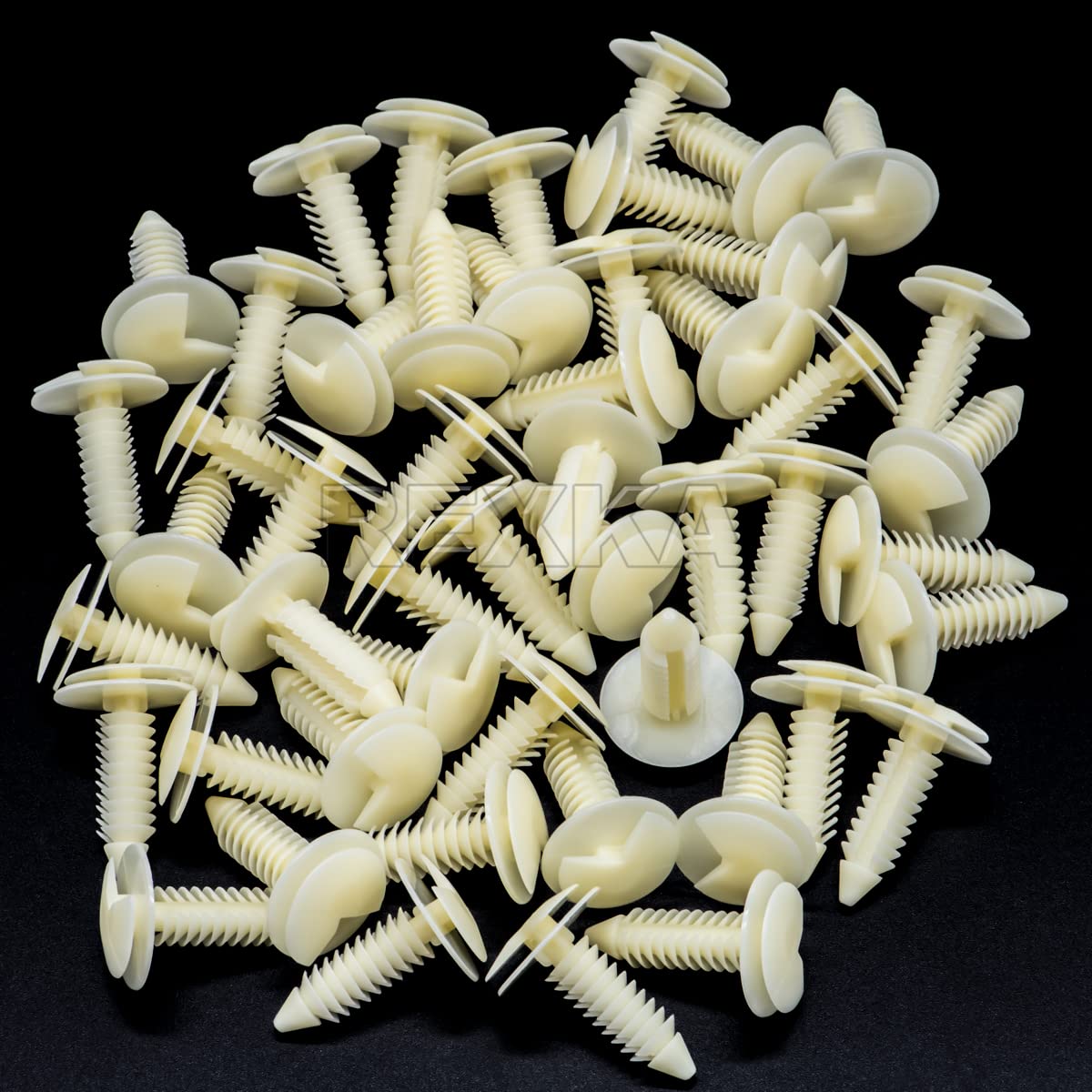 Rexka 50pcs Door Trim Panel Retainer Clip Compatible with GM 363137 Chevrolet Blazer Silverado Truck GMC Yukon - Image 8