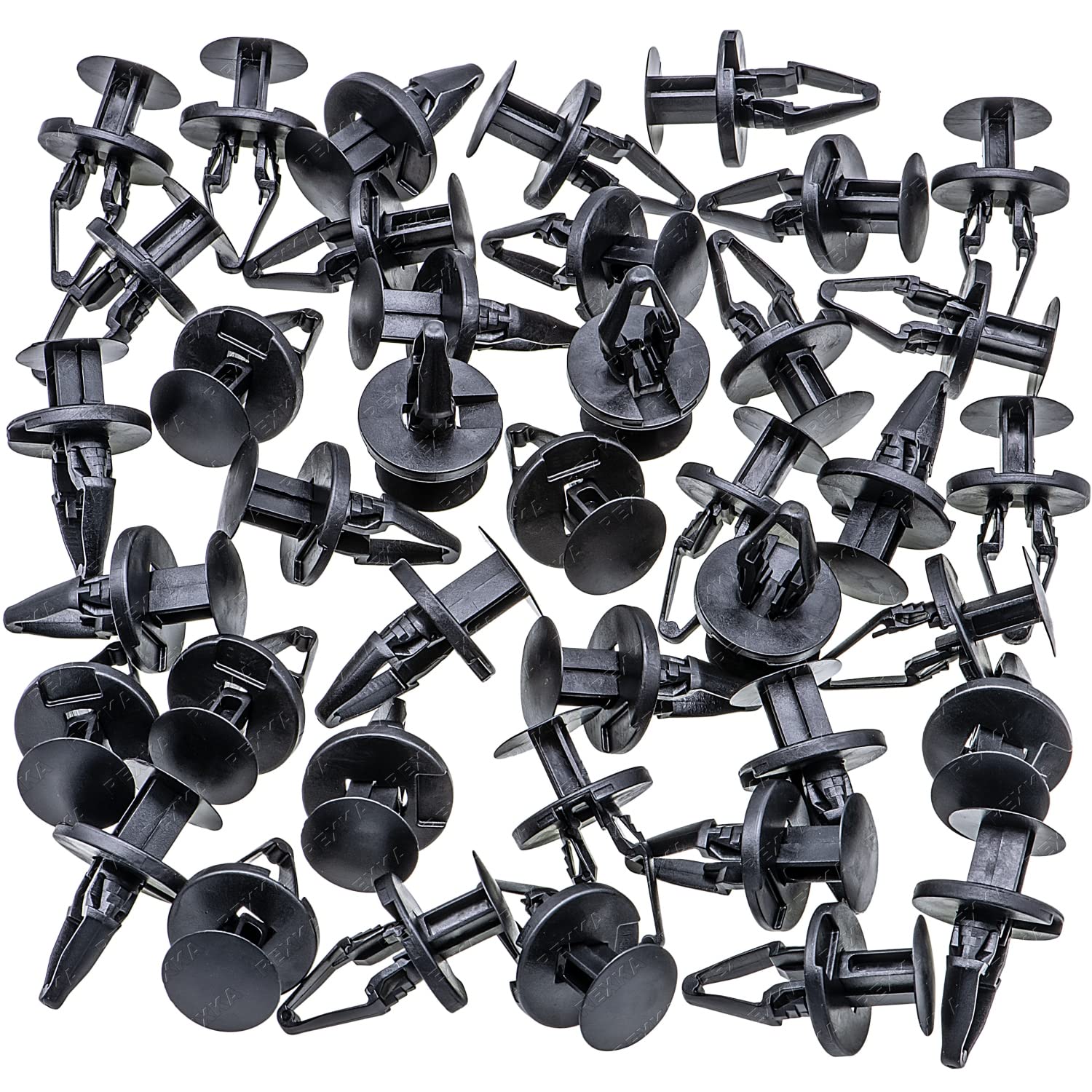 Rexka 40pcs Fender Flare Liner Radiator Bumper Air Dam Retainer Clip Pin Fastener for GM 11589292 Chevrolet, Chevrolet Trucks, Buick, Cadillac Trucks, Saturn, GMC Trucks - Image 2