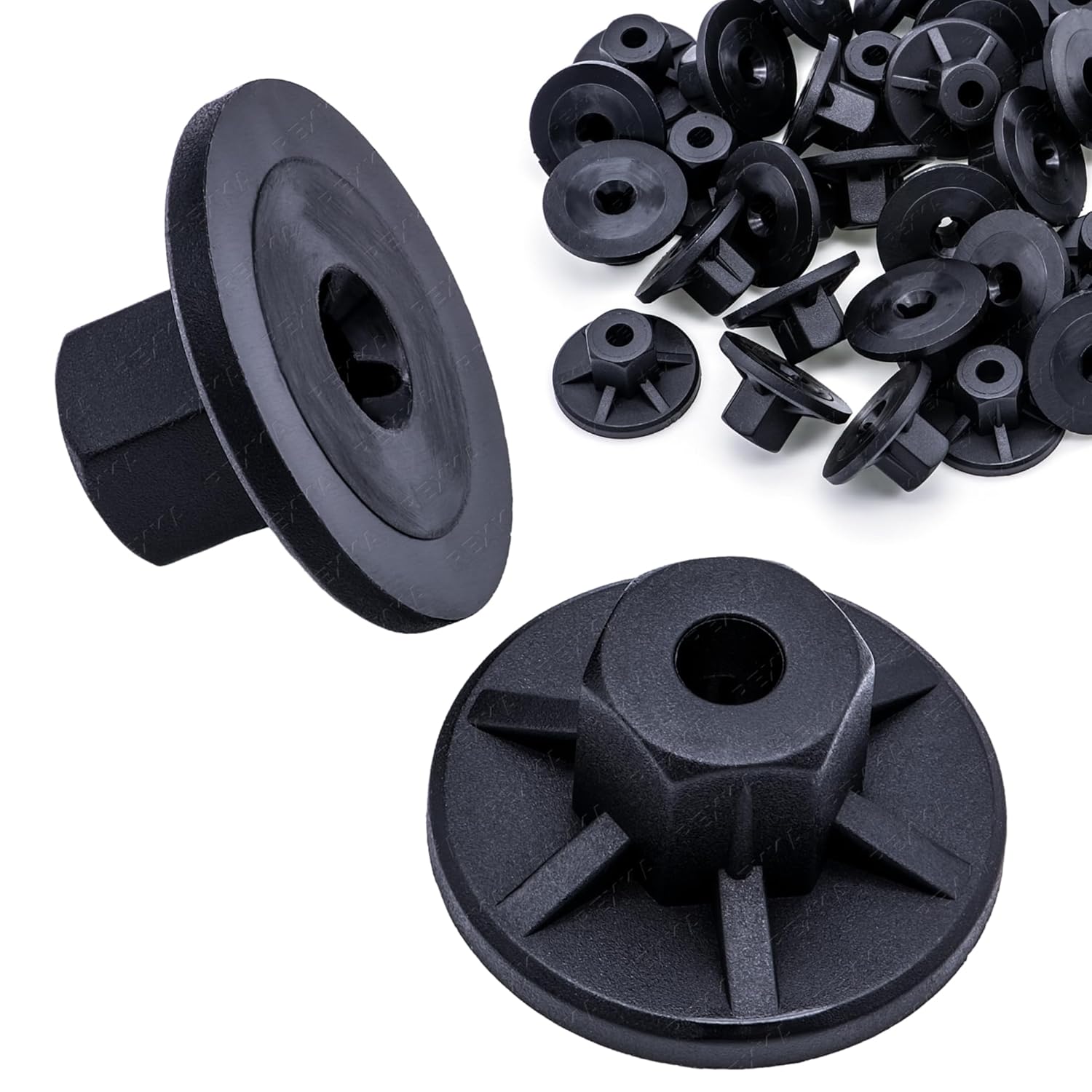 Rexka 30pcs Fender Liner Splash Shield Under Cover Nut for Audi Volkswagon Porsche N90757901 N90352101 - Image 1