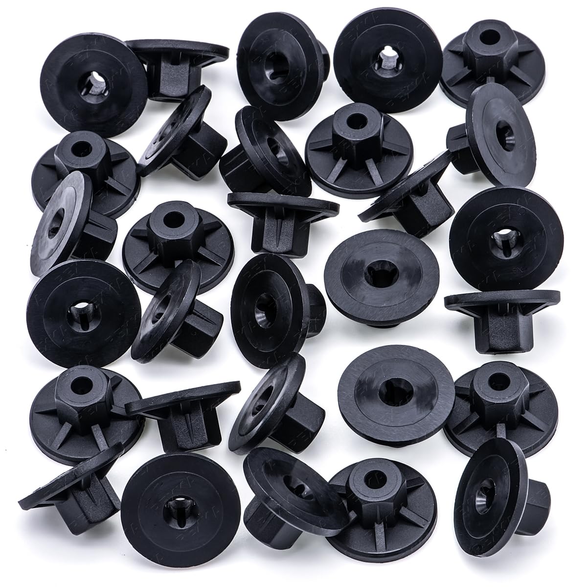 Rexka 30pcs Fender Liner Splash Shield Under Cover Nut for Audi Volkswagon Porsche N90757901 N90352101 - Image 2