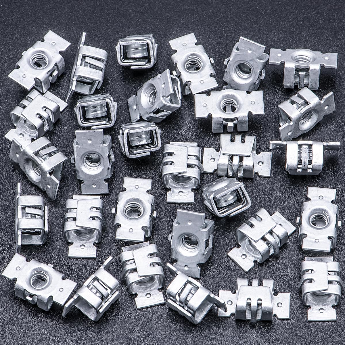 Rexka 30pcs M4.2-1.4mm Bumper Cover Fender Liner U Nut Clips 11609952 for GM Chevy Hummer Buick Cadillac Saturn Cadillac GMC Trucks - Multipurpose - Image 2