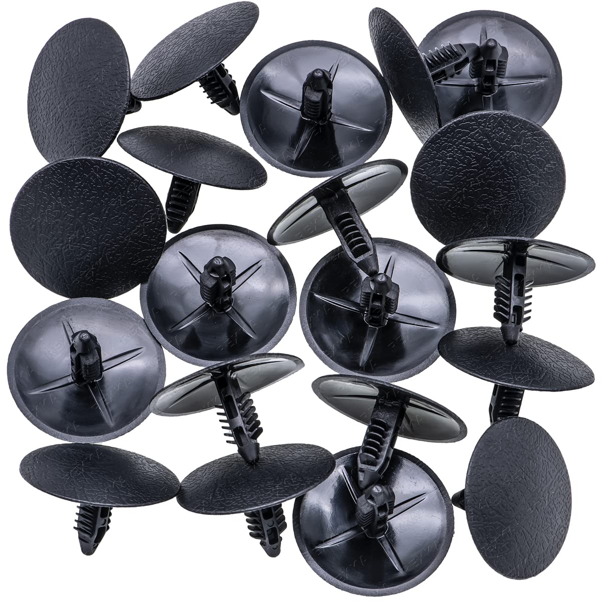 Rexka 20pcs Hood Insulation Fender Liner Retainer Clip for Ford Edge, Escape, Excursion, Expedition, Explorer, Flex, Mustang, Ranger, Taurus N808842S W705002-S300 Chrysler 6504098 - Image 2