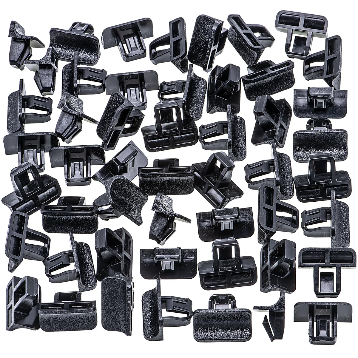 Rexka 50pcs Bumper Cover Moulding Grille Retainer Clip Nut 11547341 Compatible with GM Buick Cadillac GMC ATS CT6 XT5 Camaro Cruze Silverado Tahoe Traverse Sierra - Image 2