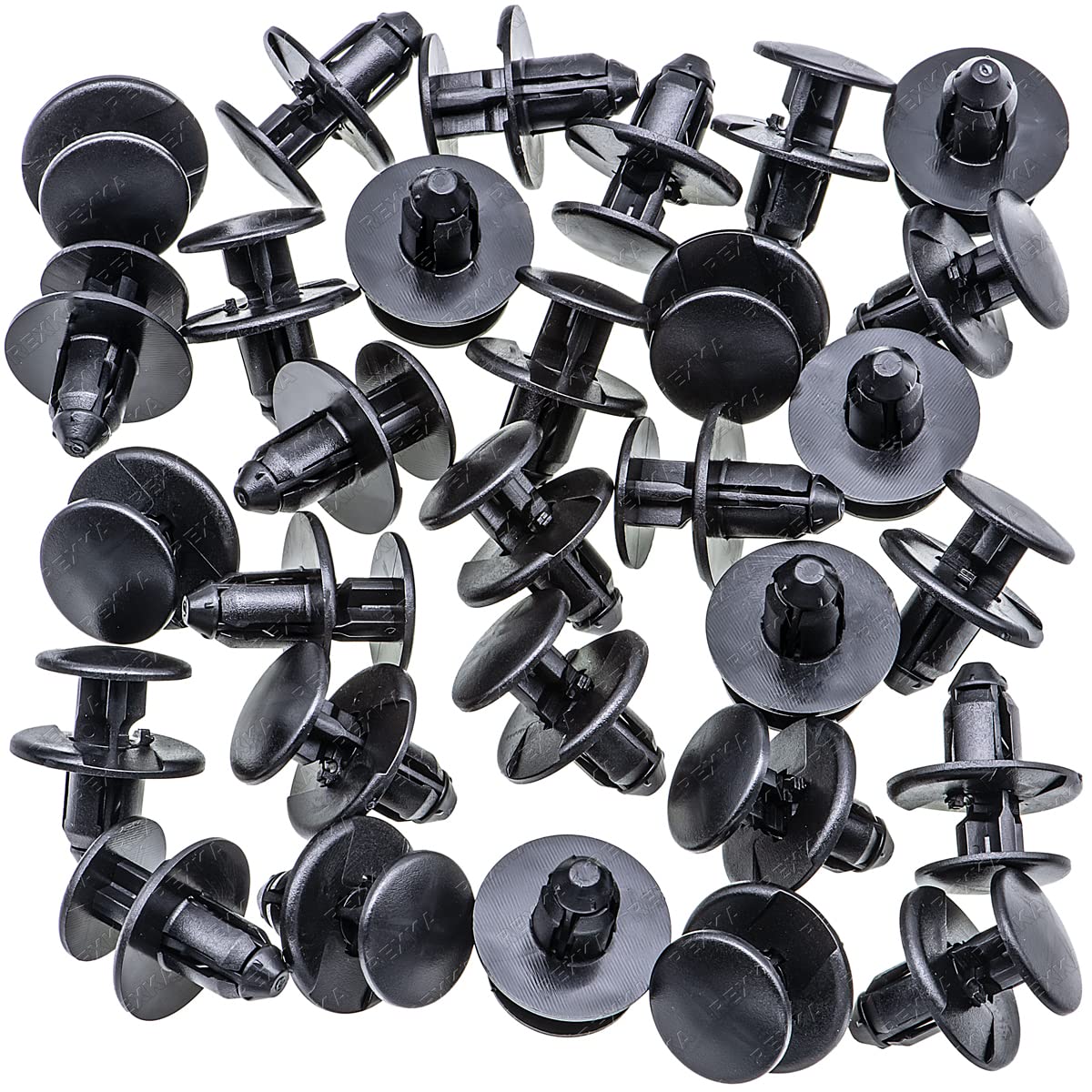 Rexka 30pcs Fender Liner Splash Shield Wheelhouse Liner Retainer Clips Rivet 11612035 for GM Buick Cadillac Chevrolet GMC - Image 2