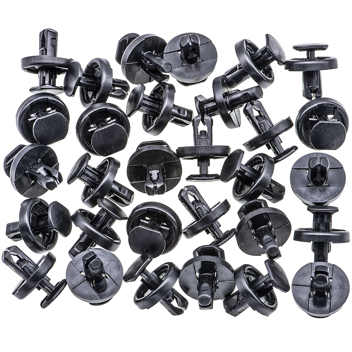 Rexka 30pcs Bumper Cover Radiator Support Splash Shield Wheel Opening Retainer Clips 90467-07220 for Toyota Lexus 4Runner C-HR Camry Corolla Highlander Mirai Prius RAV4 Sequoia Sienna Venza ES NX RX - Image 2