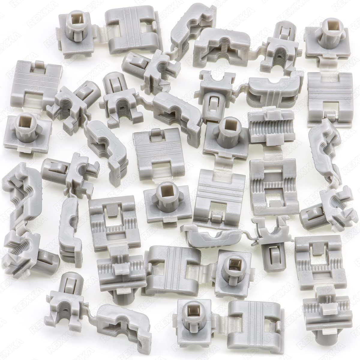 Rexka 20pcs Tailgate & Door Lock Rod Latch Clips 5/32 Rod Size for GM Trucks 16629990 16675980 Ford F150 F250 F350 Super Duty Buick Chevy Cadillac Trucks - Image 2