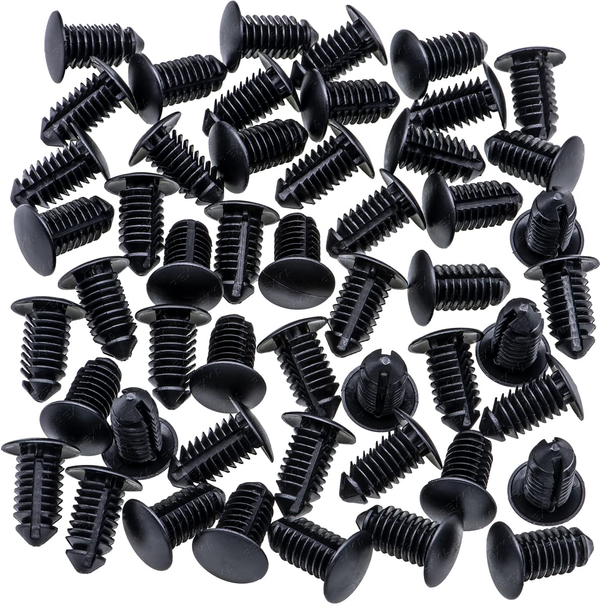 Rexka 50 pcs Trim Panel Retainer Clip Push Pin Compatible with Ford N807721-S Chrysler 6504043 Explorer… - Image 2