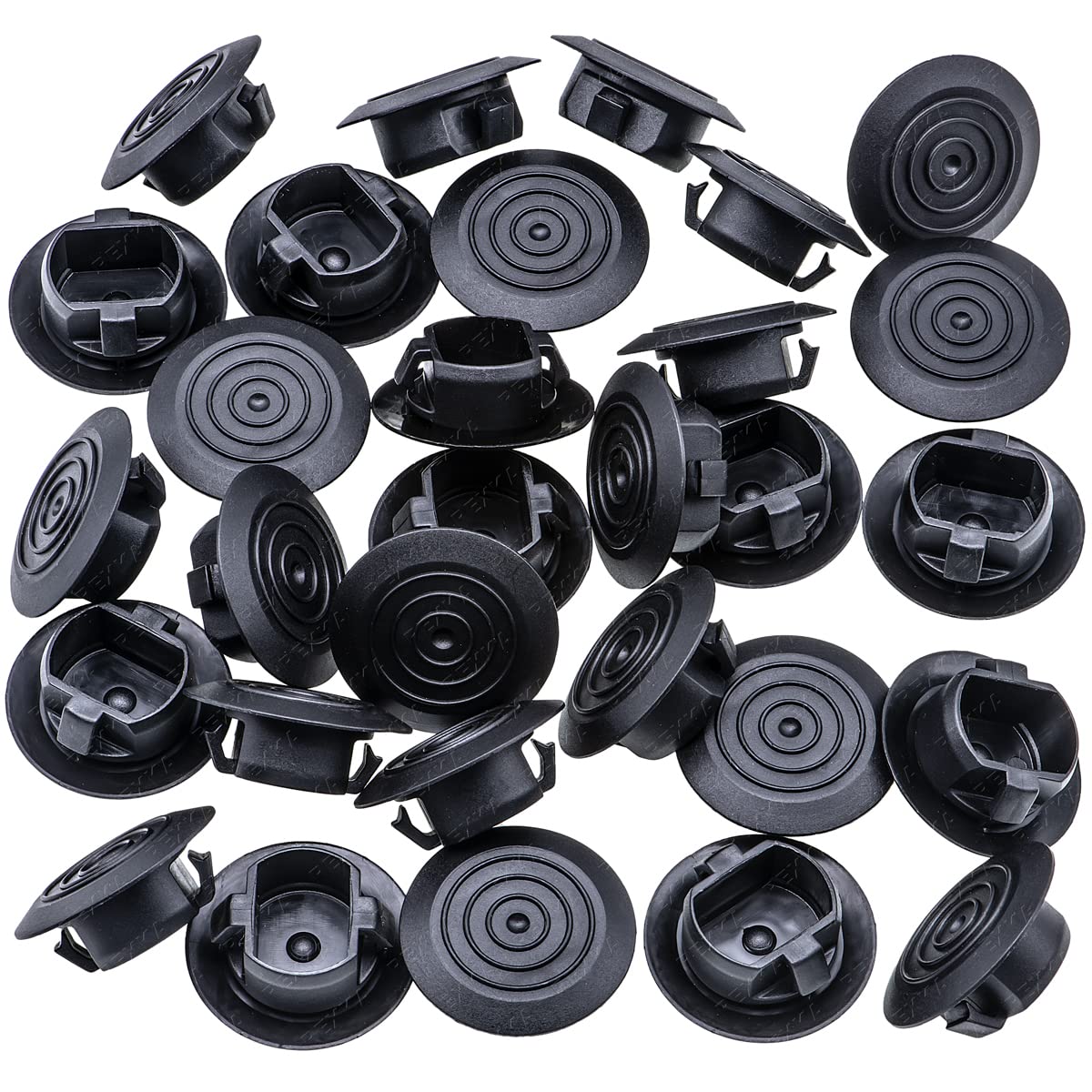 Rexka 30pcs Rocker Panel Moulding Mud Guard Retainers Clips for Toyota 76924-02010 Corolla Echo FJ Cruiser Matrix Prius GM 88970495 Pontiac Vibe 76924-52021 - Image 2