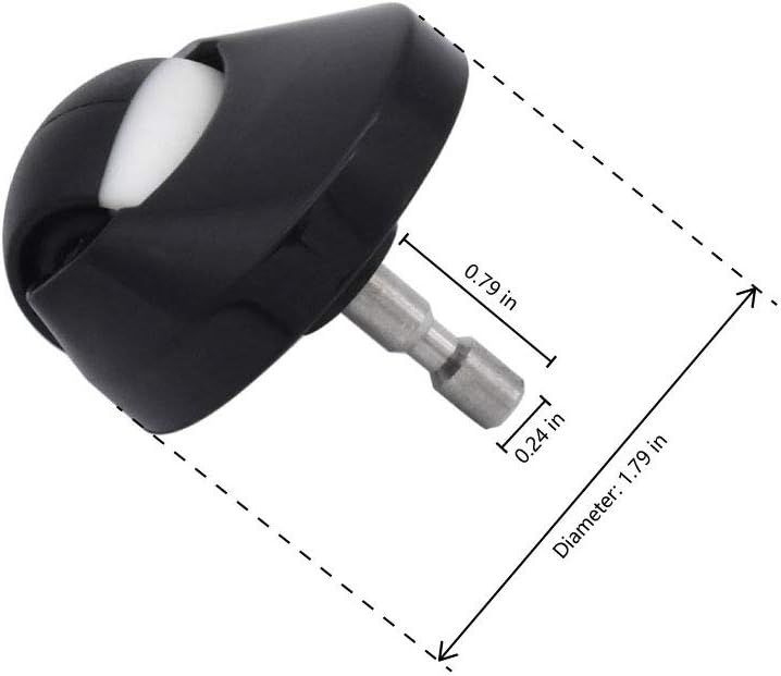 Replacement ront Wheel Caster Ball Assembly Compatible with All iRobot Roomba 500, 600, 700, 800, 900, e, i, & j Series Robot Vacuums, 2-Pack. - Image 2