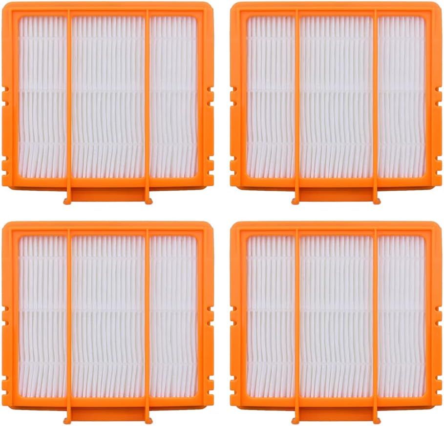 Replacement ilters Compatible with All Shark AI AV2501S AV2501AE AV2502AE RV2520AOUS AV2510AOUS AV2511AE RV2610WA RV2610WD Robot Vacuums with Sel-Empty Base, 4-Pack. - Image 1