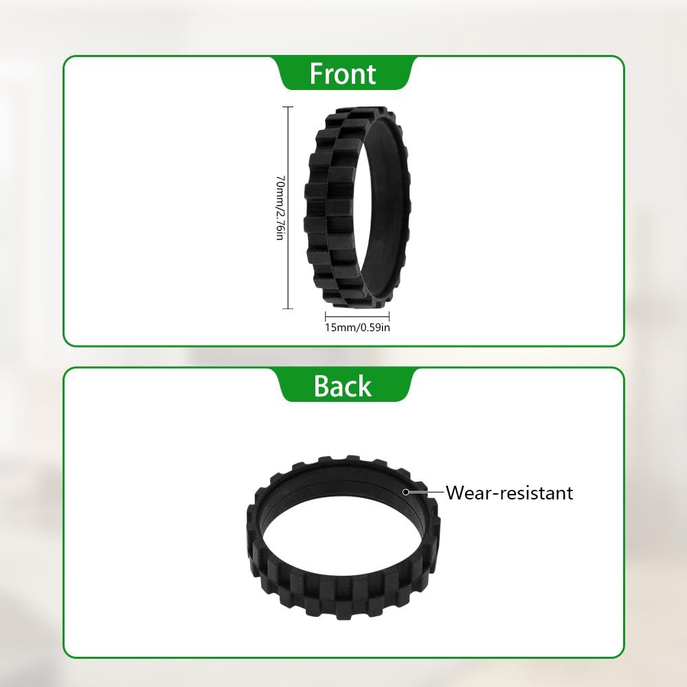Replacement ront Caster Ball Wheel Tire Kit Compatible with iRobot Roomba 500, 600, 700, 800, 900, e and i Series Models. - Image 5