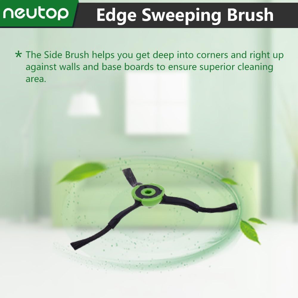 Edge Sweeping Brush Compatible with iRobot Roomba e, i, & j Series e5, e6, i1, i1+, i3, i3+, i4, i4+, i6, i6+, i7, i7+, i8, i8+, Combo j7+, j9+, j5+, i5+ Plus, Combo 10 Max, 9-Pack - Image 4