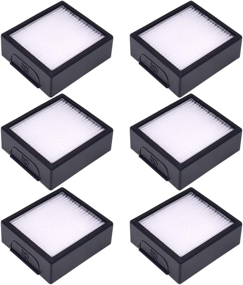 ilter Compatible with iRobot Roomba Combo j7+, Combo j9+, 10 Max, Robotic Vacuum and Mop Replacement ilter Parts, High-Eiency HEPA, 6-Pack - Image 1