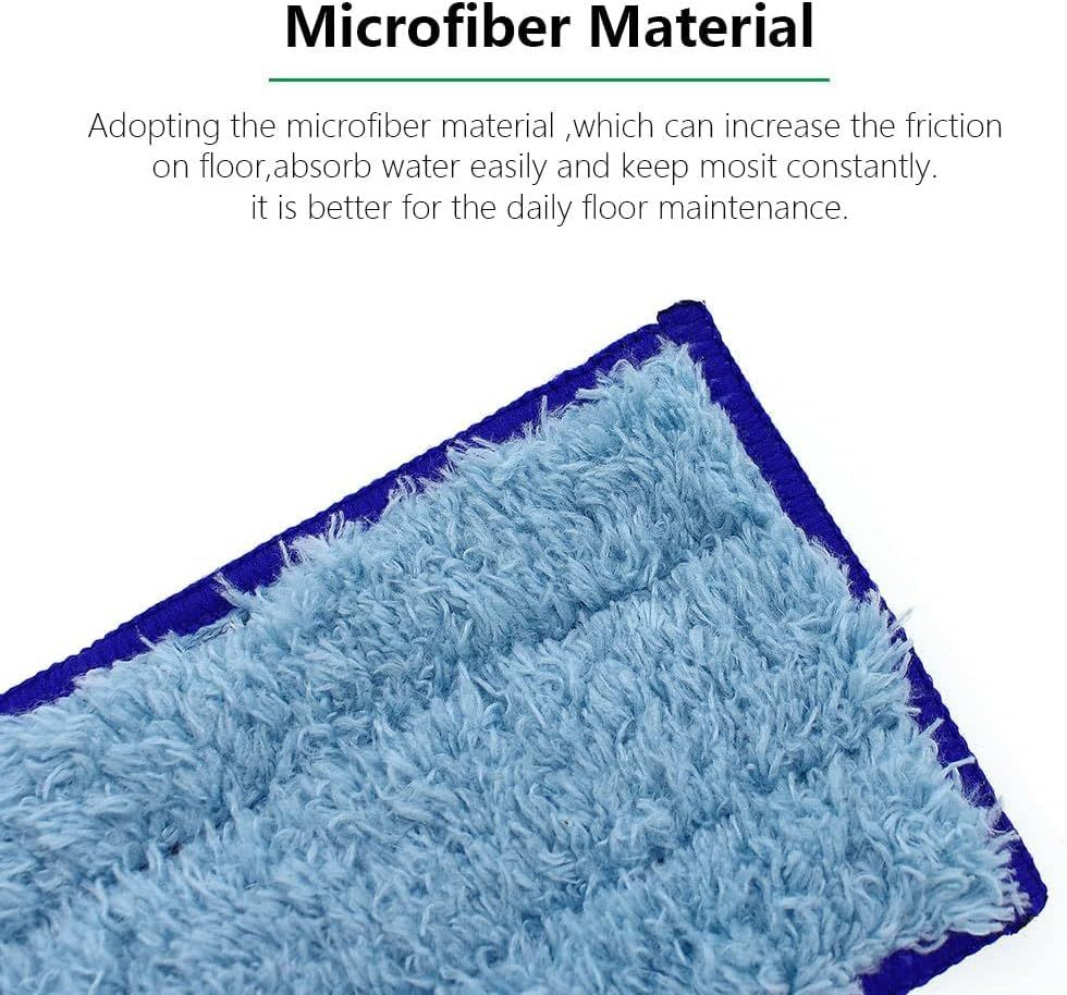 Replacement Washable & Reusable Wet Mopping Pad Compatible with iRobot Braava Jet 240, 241, 244, 245, 250 Robot Mops, Blue, 6-Pack. - Image 5