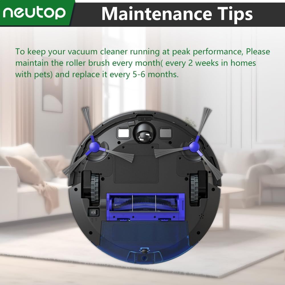 Replacement Rolling Brushes Rollers Compatible with euy RoboVac 11S, 15T, 30, 30C, 15C, 12, 25C, 35C, 11S Max, 15C Max, G20, G30, G30 Edge, Robot Vacuums Parts, 3-Pack. - Image 6