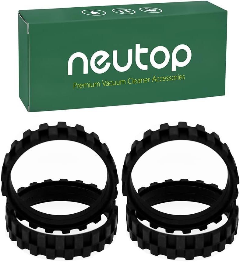 Replacement Rubber Wheel Tires Compatible with iRobot Roomba 500, 600, 700, 800, 900, e, i, j & S Series Models, Anti-slip, Great Adhesion and Easy Assembly, 4-Pack. - Image 6