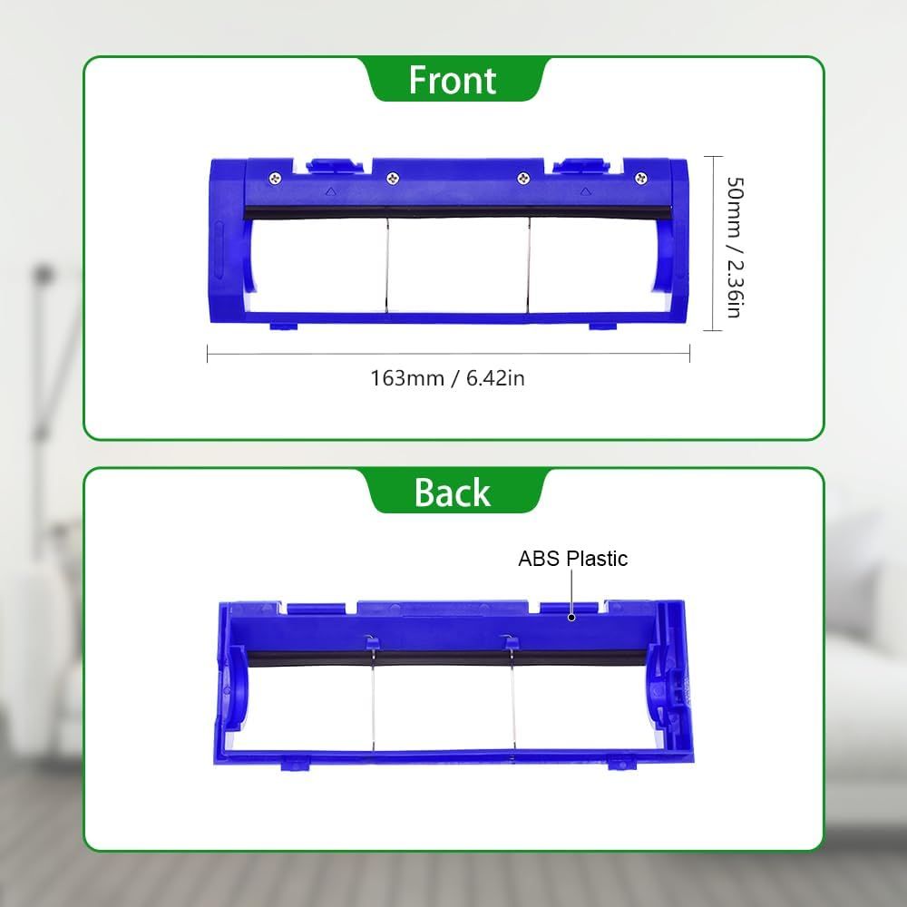Main Brush Guards Covers Compatible with euy RoboVac 11S, 15T, 30, 30C, 15C, 12, 25C, 35C, 11S Max, 30C Max, G20, G30, G30 Hybrid, G35, G40+, G40 Hybrid, Accessories, 2-Pack. - Image 2