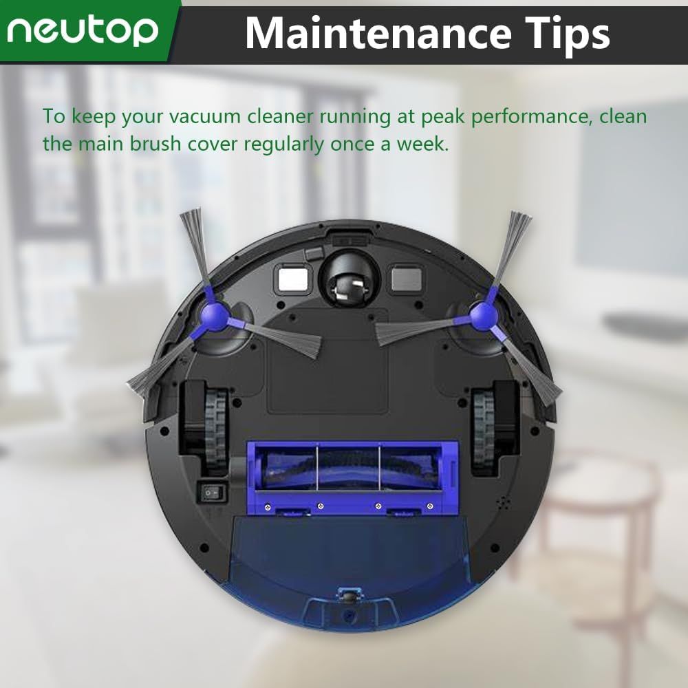 Main Brush Guards Covers Compatible with euy RoboVac 11S, 15T, 30, 30C, 15C, 12, 25C, 35C, 11S Max, 30C Max, G20, G30, G30 Hybrid, G35, G40+, G40 Hybrid, Accessories, 2-Pack. - Image 6