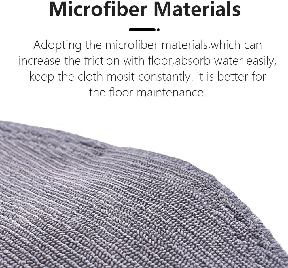 Washable Mopping Cloth Compatible with euy RoboVac X8 Hybrid Robot Vacuum and Mop Cleaners Spare Replacement Parts Accessories, 6-Pack. - Image 7