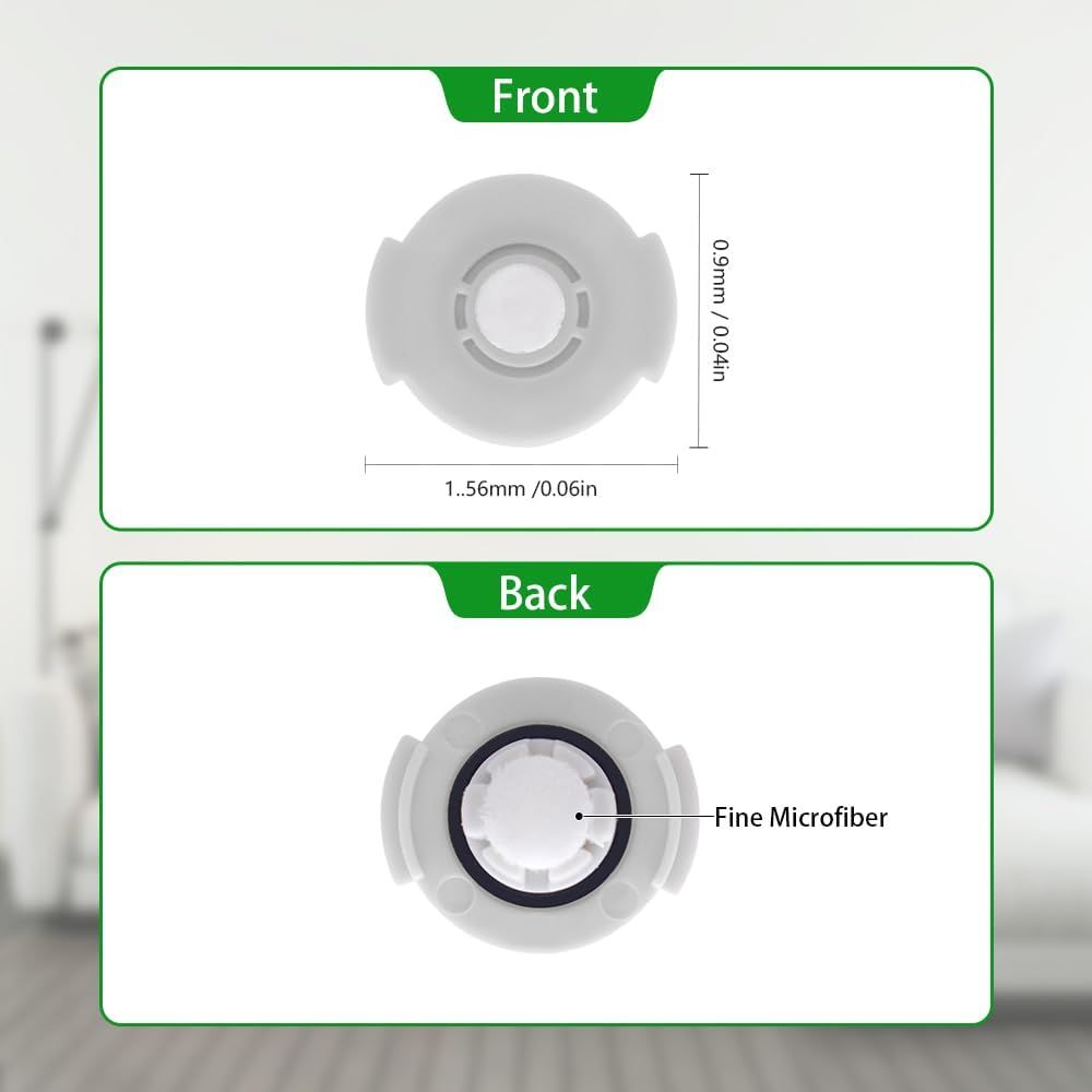 Mop Cloths Pads Water Tank ilter Compatible with  Q7, Q7 Max, S6, S6 Pure/MaxV, S5 Max, S5, S4, E5, E4, E35 and E2 Robot Vacuums, 18-Pack. - Image 5