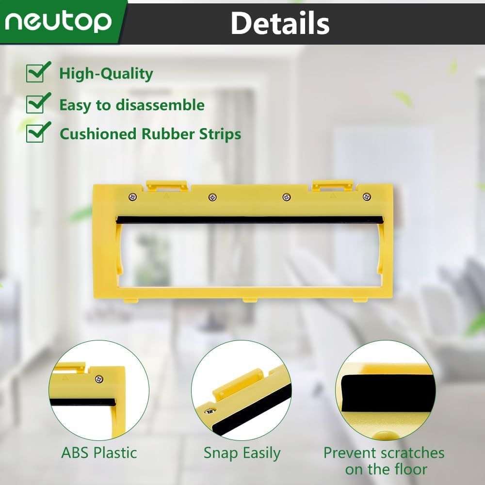 Replacement Brush Guards Covers Compatible with Ecovacs N79S N79T N79 DN622 DN622.11 DN622.31 N79W N79se 500 600 601 661 DC3G and yeedi K600 K601G K700 Robot Vacuum Accessories, 2-Pack. - Image 4