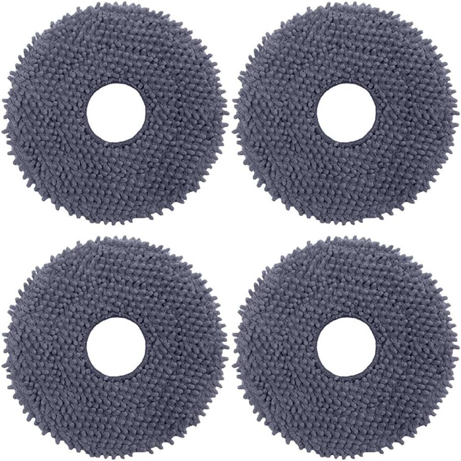 Replacement Mopping Pads Compatible with  Q Revo, Qrevo MaxV/S/Pro/Master/Slim/Edge/Curv/S5V/2R3W, QV 35A, QV 35S, Saros 10R Robot Vacuums Parts Accessories, 4-Pack. - Image 1
