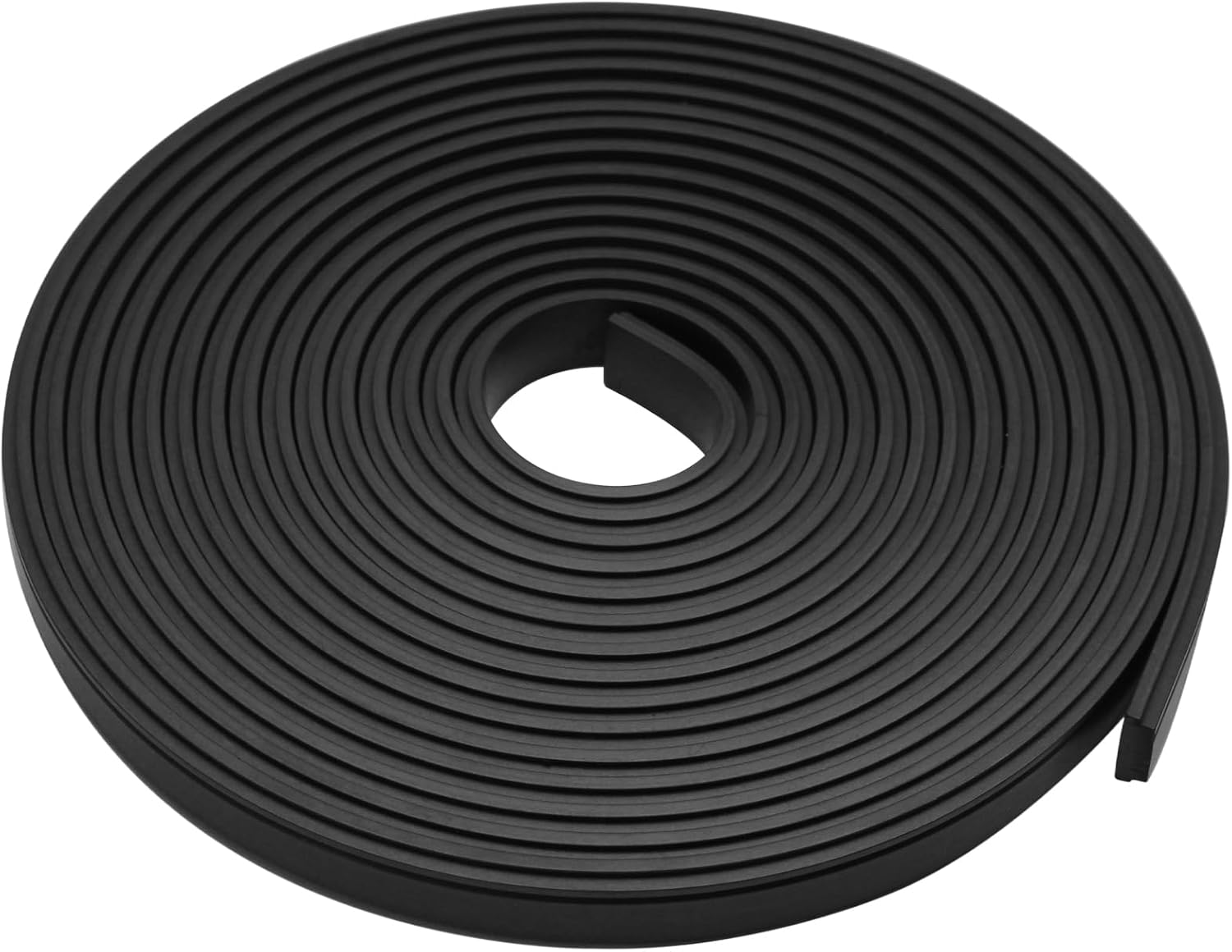 Biaungdo 134 Inch Flexible Shower Door Magnetic Strip, 1 Roll Insert Shower Door Replacement Seal Strip Waterproof Long Shower Door Strip for Framed Semi Framed Swinging Glass Shower Doors, Black - Image 7