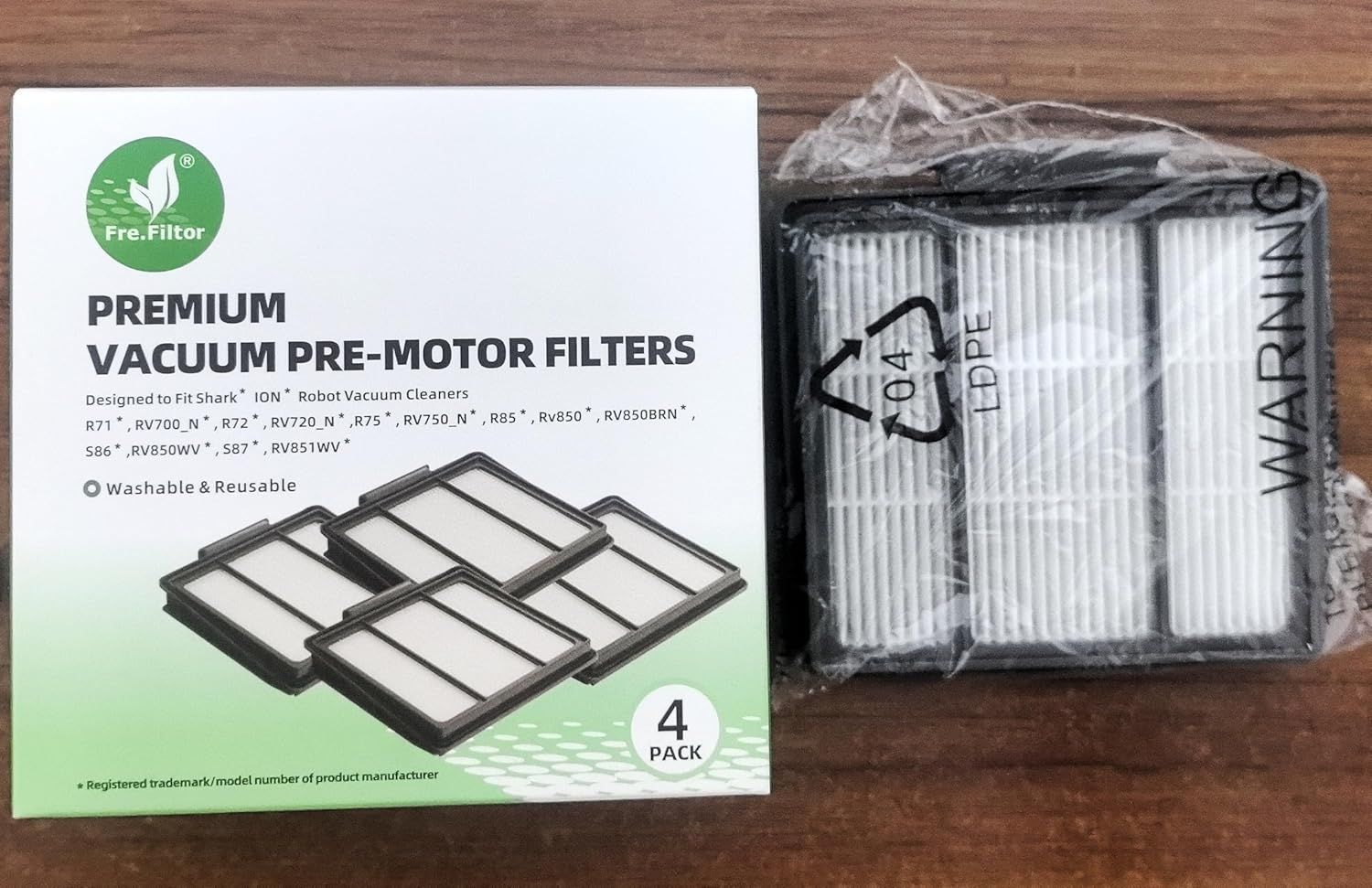 RV1001AE AV2501AE Robot ilter Replacement Parts or Shark ION,IQ,EZ AI Series Vacuum RV700/750/850 AV910/911S/912S/992 AV753/752 RV100AE UR1000SR AV751 R00US RV1001 QR1000S QR1001AE RVK950 - Image 5
