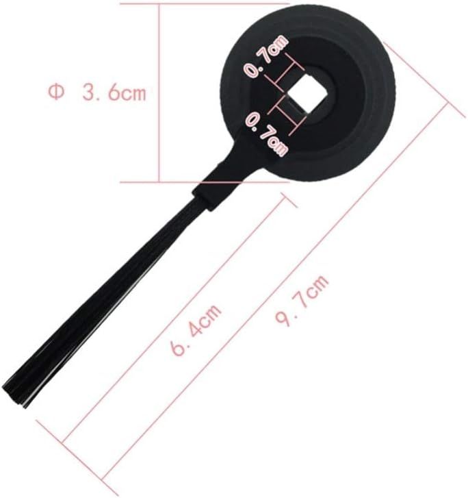 Side Brush or Shark ION Robot RV700_N RV720_N RV750_N RV850 RV851WV RV850BRN/WV Vacuum Replacement Parts it # RVSBK950, Pack o 4 - Image 2