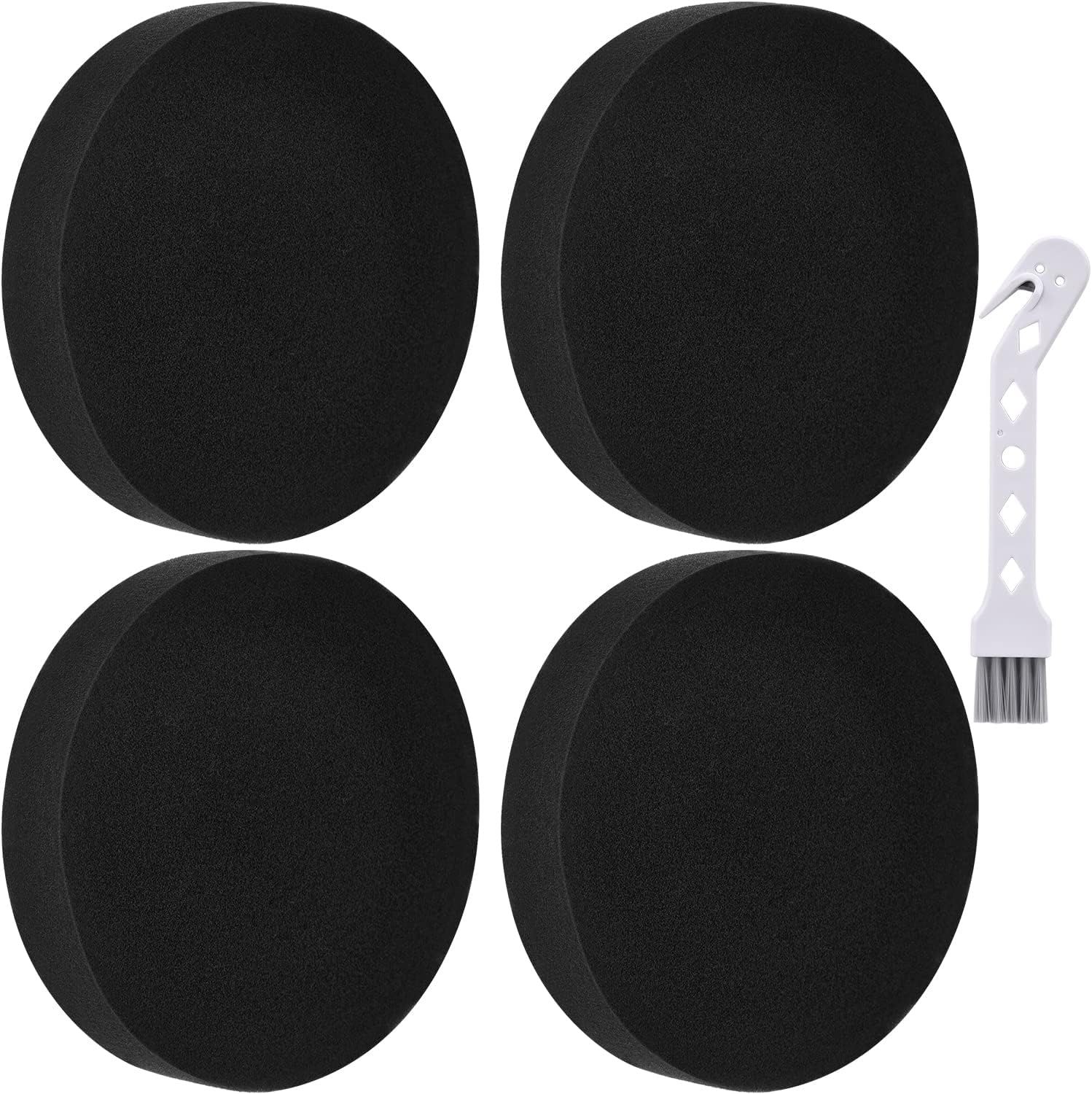 4 Pack 1608225 ilter or Bissell or Cleanview Swivel Rewind 4438 3836 3197A 2252 3536 2254 3534 3837 Powerorce Helix Turbo 1701 1797 2191 2190 Upright Vacuum, ilters Part 1640811 - Image 1